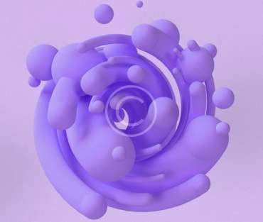 Magenta Bubbles